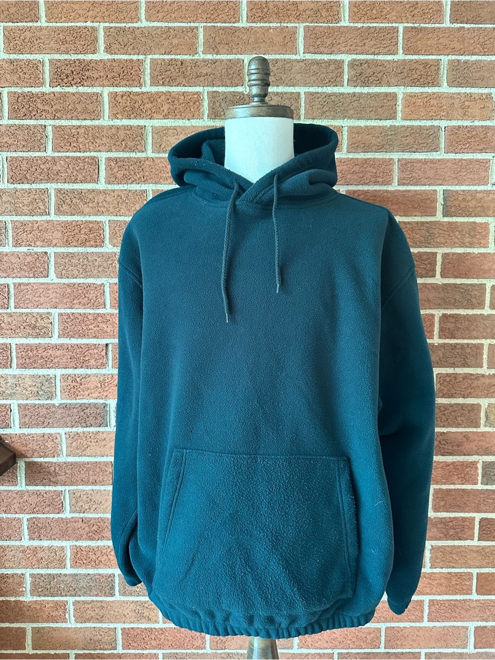 Croft & Barrow Sport Fleece Hoodie Men’s XL Teal Pullover